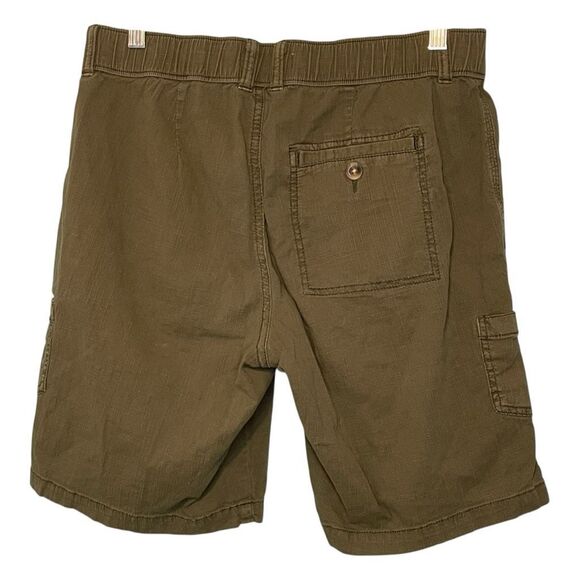 Sonoma Goods For Life Utility Cargo Shorts Hunter Green Knit 10 - Picture 2 of 7